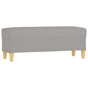 vidaXL Bench Upholstered Ottoman Bench with Padded Seat for Bedroom Fabric-13