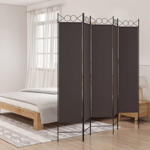 vidaXL 4-Panel Room Divider Anthracite 63"x86.6" Fabric-89