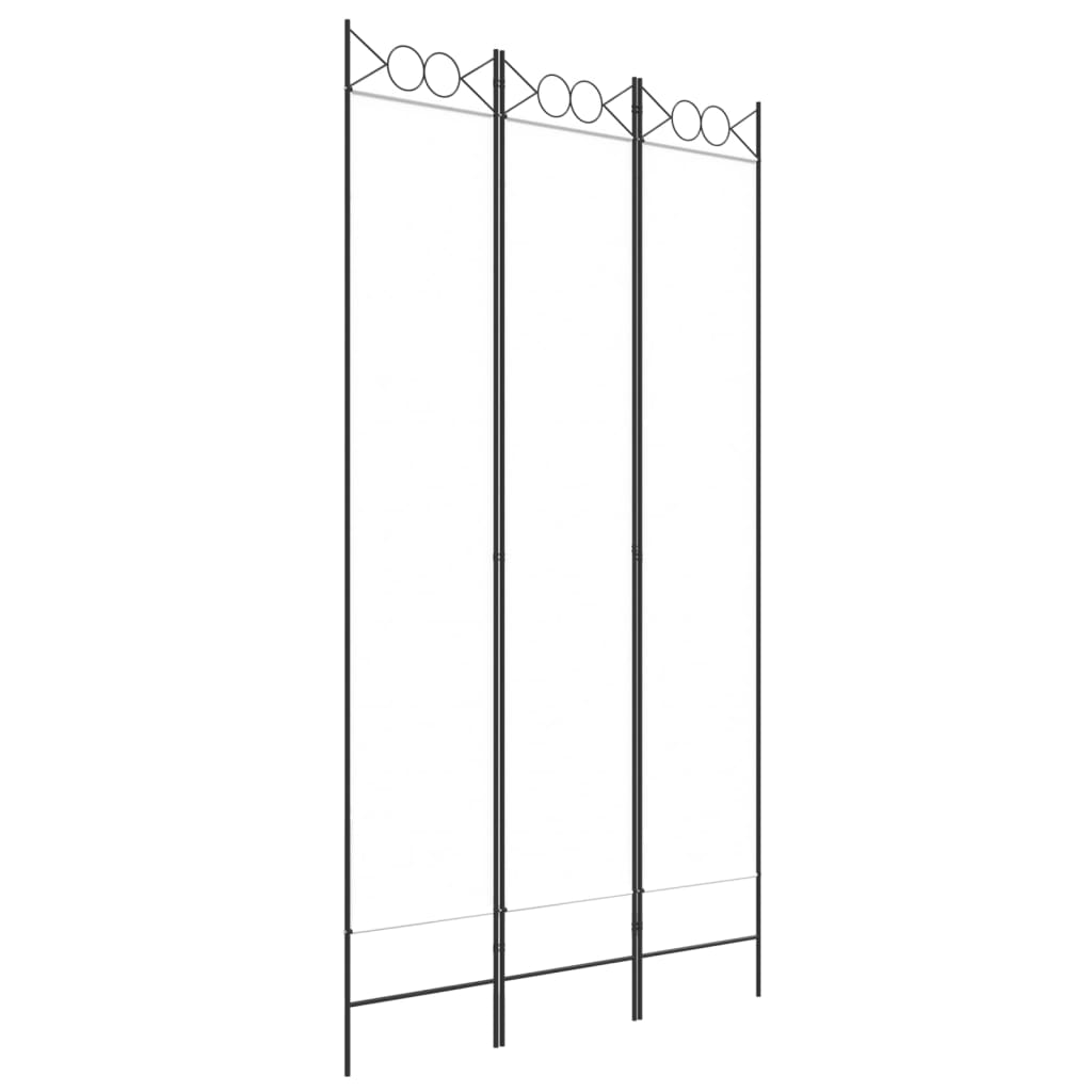 vidaXL 4-Panel Room Divider Anthracite 63"x86.6" Fabric-80