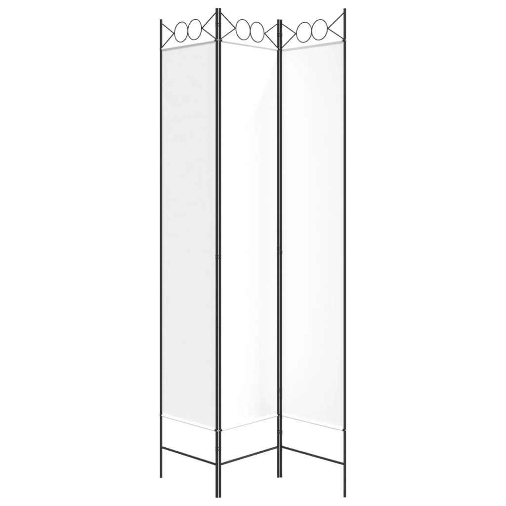 vidaXL 4-Panel Room Divider Anthracite 63"x86.6" Fabric-52