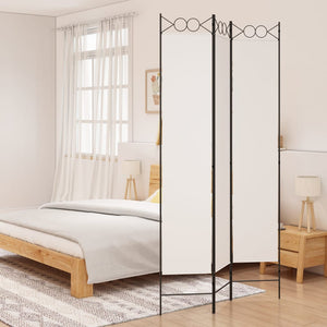 vidaXL 4-Panel Room Divider Anthracite 63"x86.6" Fabric-92