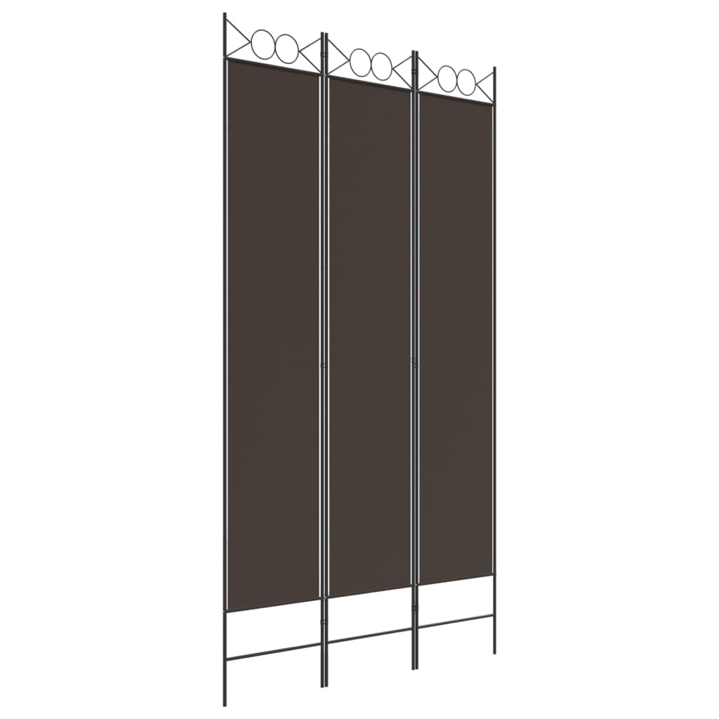 vidaXL 4-Panel Room Divider Anthracite 63"x86.6" Fabric-101