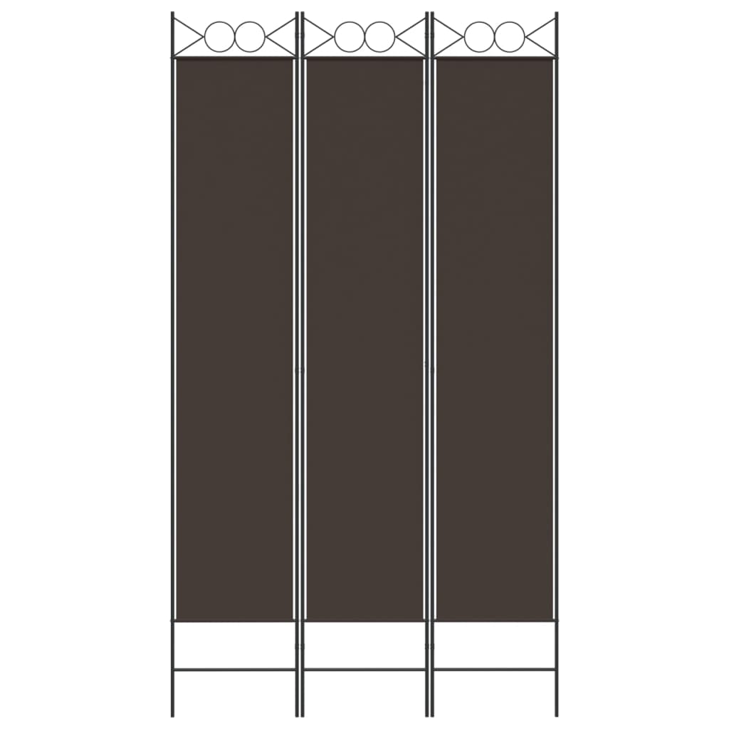 vidaXL 4-Panel Room Divider Anthracite 63"x86.6" Fabric-70