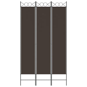 vidaXL 4-Panel Room Divider Anthracite 63"x86.6" Fabric-70