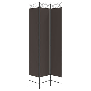 vidaXL 4-Panel Room Divider Anthracite 63"x86.6" Fabric-82