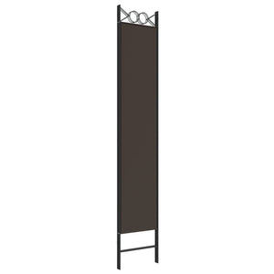 vidaXL 4-Panel Room Divider Anthracite 63"x86.6" Fabric-106