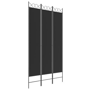 vidaXL 4-Panel Room Divider Anthracite 63"x86.6" Fabric-81