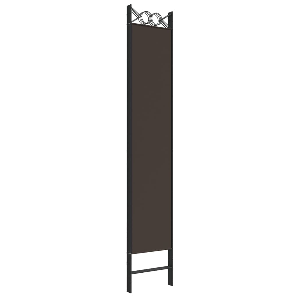 vidaXL 4-Panel Room Divider Anthracite 63"x86.6" Fabric-35