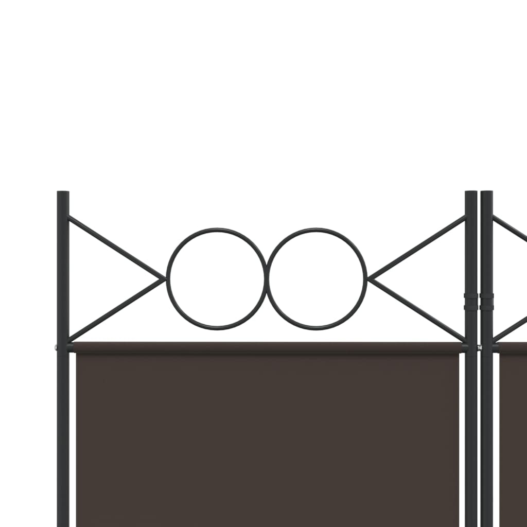 vidaXL 4-Panel Room Divider Anthracite 63"x86.6" Fabric-47