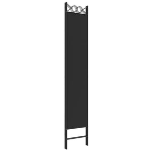 vidaXL 4-Panel Room Divider Anthracite 63"x86.6" Fabric-18