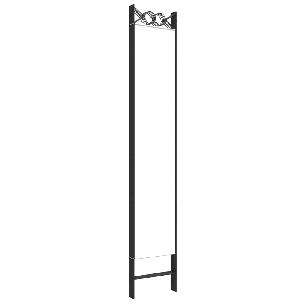 vidaXL 4-Panel Room Divider Anthracite 63"x86.6" Fabric-16