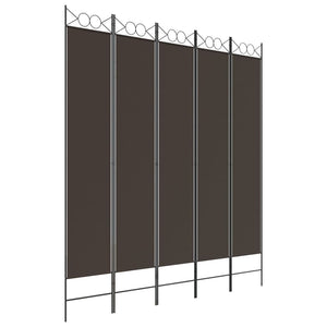 vidaXL 4-Panel Room Divider Anthracite 63"x86.6" Fabric-53