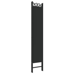 vidaXL 4-Panel Room Divider Anthracite 63"x86.6" Fabric-78