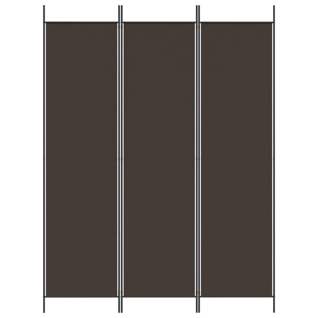 vidaXL 3-Panel Room Divider Anthracite 59.1"x78.7" Fabric-56