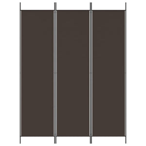 vidaXL 3-Panel Room Divider Anthracite 59.1"x78.7" Fabric-56