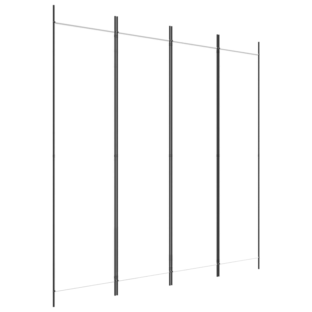 vidaXL 3-Panel Room Divider Anthracite 59.1"x78.7" Fabric-85