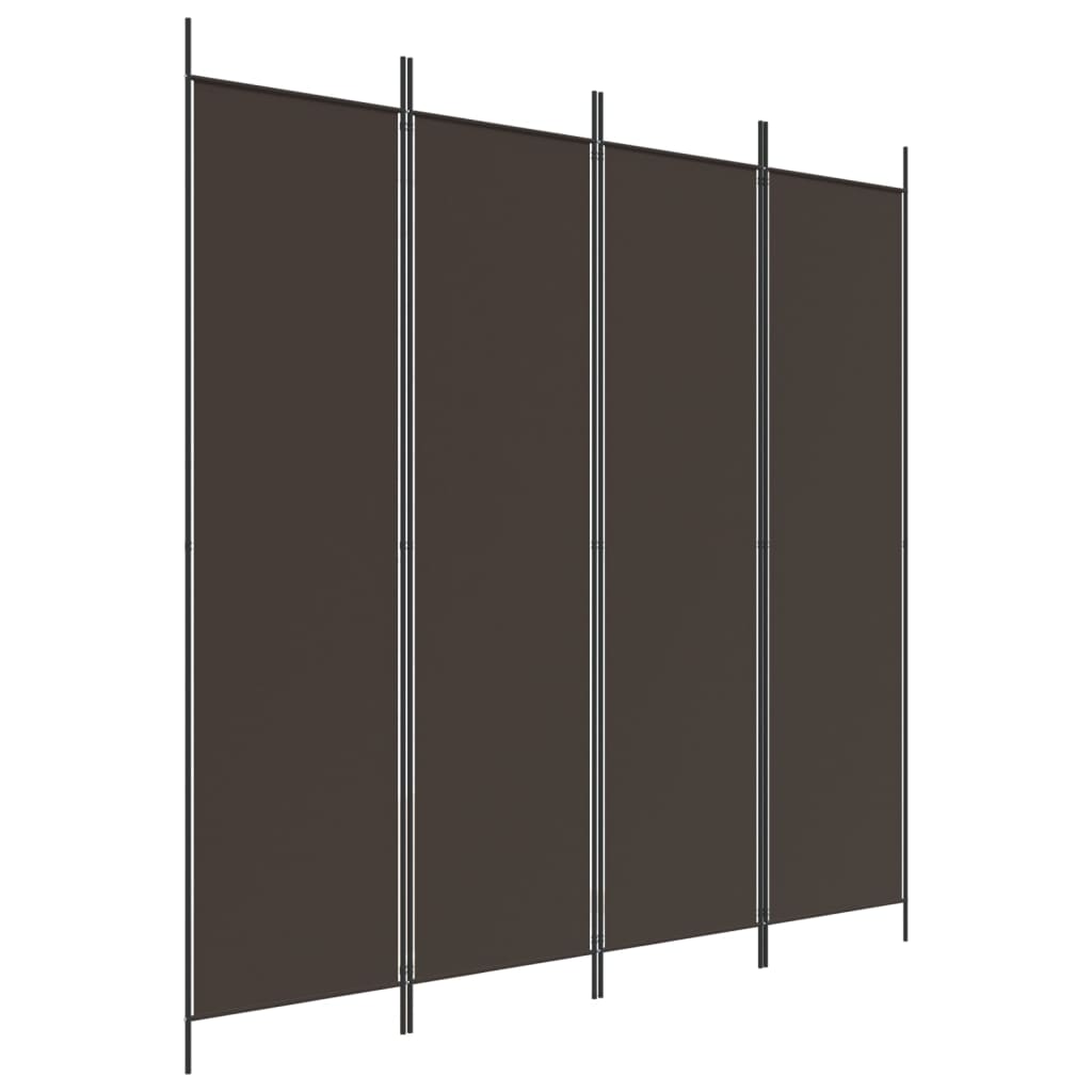 vidaXL 3-Panel Room Divider Anthracite 59.1"x78.7" Fabric-24