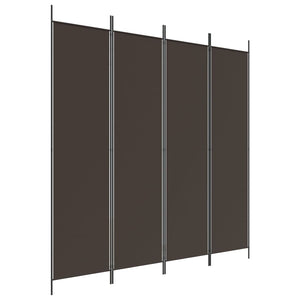 vidaXL 3-Panel Room Divider Anthracite 59.1"x78.7" Fabric-24