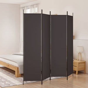 vidaXL 3-Panel Room Divider Anthracite 59.1"x78.7" Fabric-33