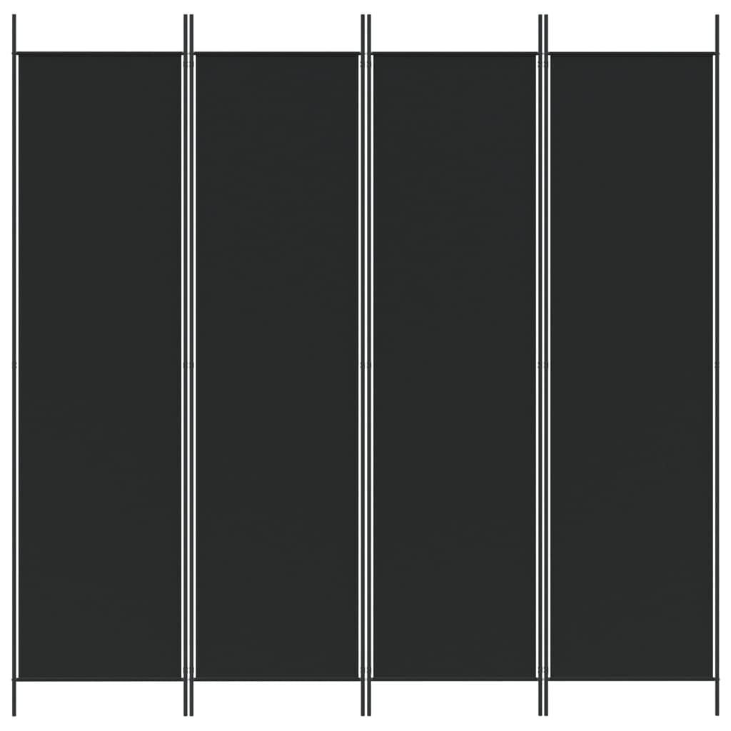 vidaXL 3-Panel Room Divider Anthracite 59.1"x78.7" Fabric-16