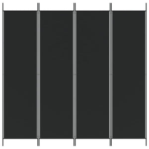 vidaXL 3-Panel Room Divider Anthracite 59.1"x78.7" Fabric-16