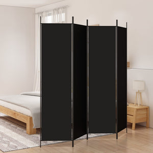 vidaXL 3-Panel Room Divider Anthracite 59.1"x78.7" Fabric-11