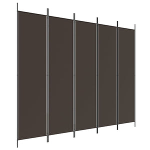 vidaXL 3-Panel Room Divider Anthracite 59.1"x78.7" Fabric-54