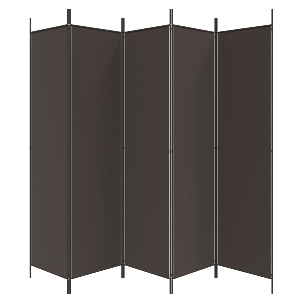 vidaXL 3-Panel Room Divider Anthracite 59.1"x78.7" Fabric-65