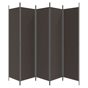 vidaXL 3-Panel Room Divider Anthracite 59.1"x78.7" Fabric-65