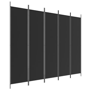 vidaXL 3-Panel Room Divider Anthracite 59.1"x78.7" Fabric-38