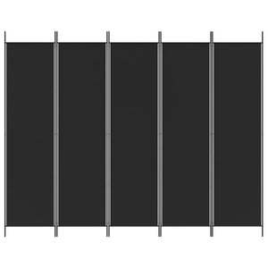 vidaXL 3-Panel Room Divider Anthracite 59.1"x78.7" Fabric-14