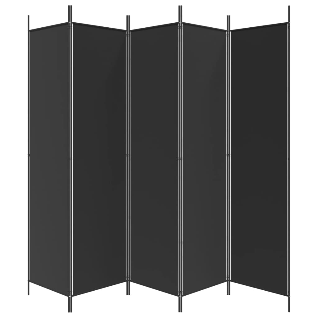 vidaXL 3-Panel Room Divider Anthracite 59.1"x78.7" Fabric-23