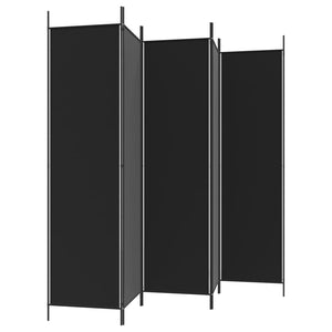 vidaXL 3-Panel Room Divider Anthracite 59.1"x78.7" Fabric-32