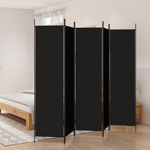 vidaXL 3-Panel Room Divider Anthracite 59.1"x78.7" Fabric-46