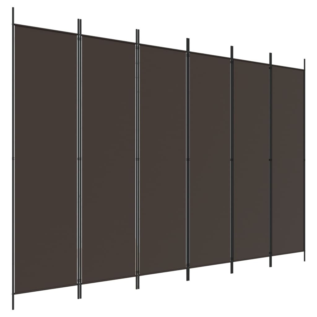 vidaXL 3-Panel Room Divider Anthracite 59.1"x78.7" Fabric-70
