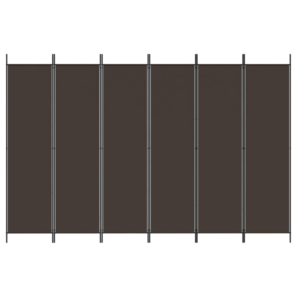 vidaXL 3-Panel Room Divider Anthracite 59.1"x78.7" Fabric-13