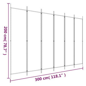 vidaXL 3-Panel Room Divider Anthracite 59.1"x78.7" Fabric-19