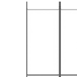 vidaXL Room Divider Folding Partition Privacy Screen for Home Office Fabric-14