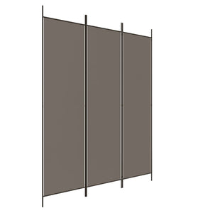 vidaXL Room Divider Folding Partition Privacy Screen for Home Office Fabric-49