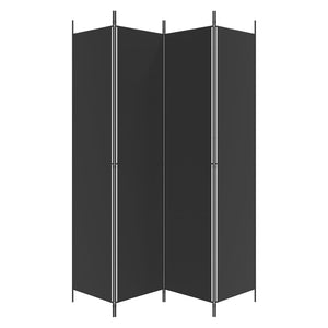 vidaXL Room Divider Folding Partition Privacy Screen for Home Office Fabric-52