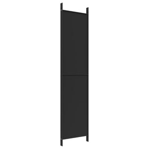 vidaXL Room Divider Folding Partition Privacy Screen for Home Office Fabric-66