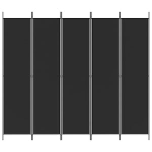 vidaXL Room Divider Folding Partition Privacy Screen for Home Office Fabric-8