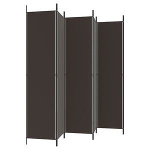 vidaXL Room Divider Folding Partition Privacy Screen for Home Office Fabric-62