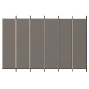 vidaXL Room Divider Folding Partition Privacy Screen for Home Office Fabric-43