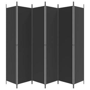 vidaXL Room Divider Folding Partition Privacy Screen for Home Office Fabric-13
