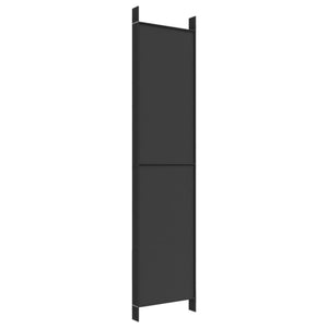 vidaXL Room Divider Folding Partition Privacy Screen for Home Office Fabric-29