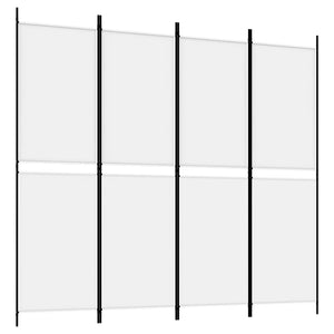 vidaXL 5-Panel Room Divider Anthracite 98.4"x70.9" Fabric-13