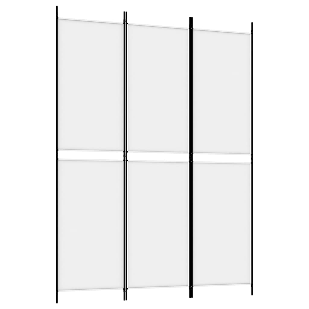 vidaXL 5-Panel Room Divider Anthracite 98.4"x70.9" Fabric-16