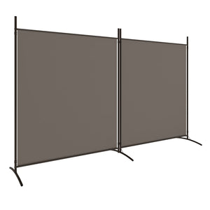 vidaXL Room Divider Folding Wall Partition Privacy Screen for Office Fabric-22