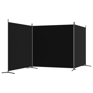 vidaXL Room Divider Folding Wall Partition Privacy Screen for Office Fabric-17